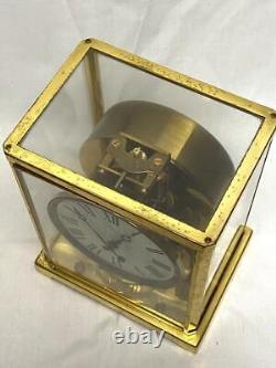 Vintage Jaeger LeCoultre Atmos Clock Gold Dial Express Delivery Antiques