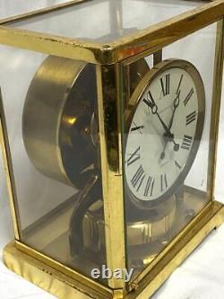 Vintage Jaeger LeCoultre Atmos Clock Gold Dial Express Delivery Antiques