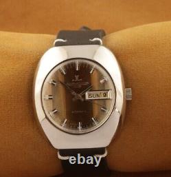 Vintage Jaeger LeCoultre Club Swiss Automatic Men working Wrist Watch 37MM R1126