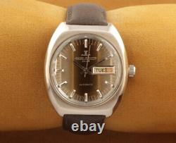 Vintage Jaeger LeCoultre Club Swiss Automatic working WRIST Watch 37MM R1154
