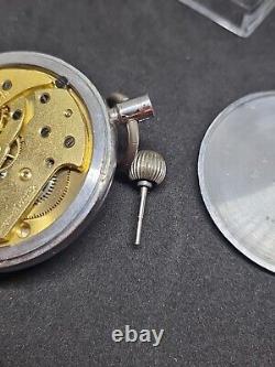 Vintage Jaeger LeCoultre GSTP Military Pocket Watch Spares Ref3261