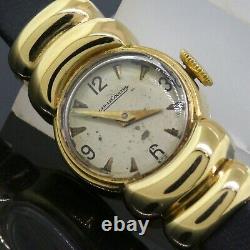 Vintage Jaeger-LeCoultre Ladies Watch 18K Yellow Gold Manual Wind Movement