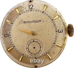 Vintage Jaeger LeCoultre Mechanical Men's Wristwatch Movement 428 for Repair