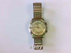 Vintage Jaeger LeCoultre Memovox 10k GF Wrist Watch. Ref. 1-66P. PARTS/RESTOR