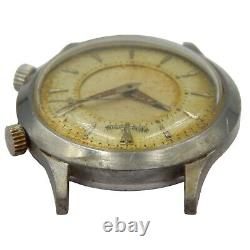 Vintage Jaeger-LeCoultre Memovox Alarm Caliber 814 Watch JUST FOR PARTS
