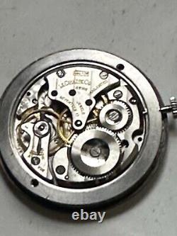 Vintage Jaeger LeCoultre Mystery Dial Movement -RUNS