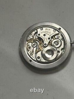 Vintage Jaeger LeCoultre Mystery Dial Movement -RUNS