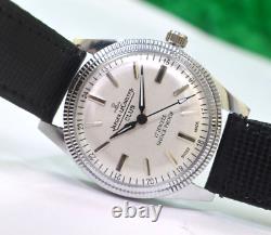 Vintage Jaeger-LeCoultre Silver Dial 17 Jewels Hand Wind Mechanical Men's Watch
