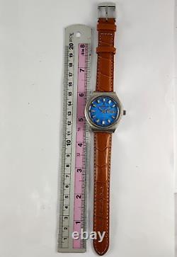 Vintage Jaeger-LeCoultre Sky Blue Dial Men's Wrist Automatic Watch AS 1916