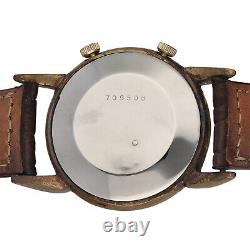Vintage Jaeger LeCoultre Wrist Alarm Two Color Dial 35mm Manual Wind Wrist Watch