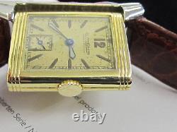 Vintage Jaeger Le Coultre 18K Stainless Reverso