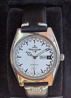 Vintage Jaeger Le Coultre Club Automatic 25 Jewels Transparent Back Swiss Made