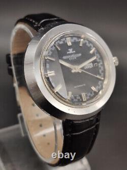 Vintage Jaeger Le Coultre Men's SAutomatic Wrist Watch Swiss Made Big Face
