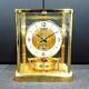 Vintage Jaeger Lecoultre Atmos Air Clock White Dial Cal. 540 Table Clock