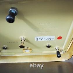 Vintage Jaeger Lecoultre Atmos air clock white dial CAL. 540 table clock
