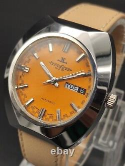 Vintage Jaeger Lecoultre Club 17 Jewels Automatic Swiss Men Working Wrist Watch