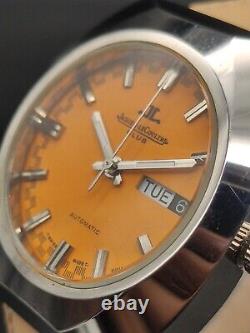 Vintage Jaeger Lecoultre Club 17 Jewels Automatic Swiss Men Working Wrist Watch