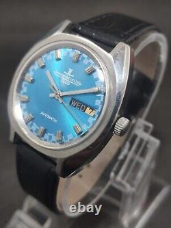 Vintage Jaeger Lecoultre Club 25 Jewels Automatic Swiss Men Working Wrist Watch