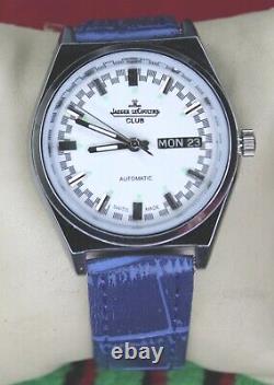Vintage Jaeger Lecoultre Club Automatic D&D 25 J Swiss Movement Wrist Watch