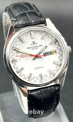 Vintage Jaeger Lecoultre Club Automatic D/D Men's Watch Excellent Work