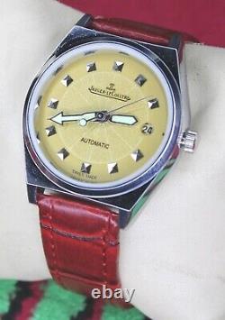 Vintage Jaeger Lecoultre Club Automatic Date 25 J Swiss Movement Wrist Watch