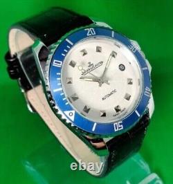 Vintage Jaeger Lecoultre Club Automatic Date Men's 25 Jewels Swiss Wrist Watch