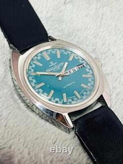 Vintage Jaeger Lecoultre Club Automatic Day & Date Men's Wrist Watch