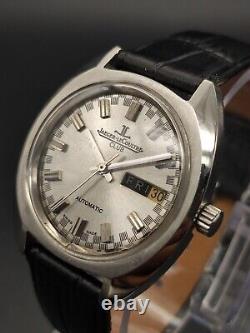 Vintage Jaeger Lecoultre Club Automatic Day Date Men's Wrist Watch 1950's