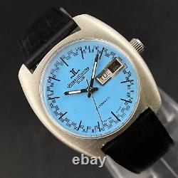 Vintage Jaeger Lecoultre Club Automatic Day Date Men's Wrist Watch F5
