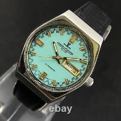 Vintage Jaeger Lecoultre Club Automatic Day Date Men's Wrist Watch FA20