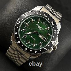 Vintage Jaeger Lecoultre Club Automatic Day Date Men's Wrist Watch JL37