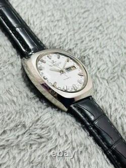 Vintage Jaeger Lecoultre Club Automatic Day & Date Men's Wrist Watch White Dial