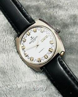 Vintage Jaeger Lecoultre Club Automatic Day Date Men's Wrist watch Authentic
