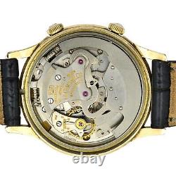 Vintage Jaeger-Lecoultre Memovox 38MM 10K Gold Stainless Steel Watch