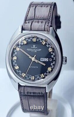 Vintage Jeager-LeCoulter Club AS 1906 Swissmade Automatic Movement Day-Date