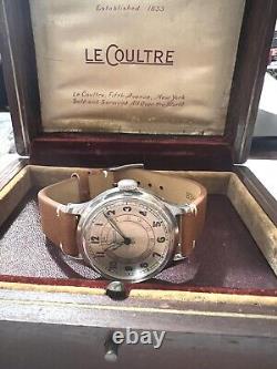 Vintage LECOULTRE World War 2 Military Watch 450 Caliber
