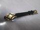 Vintage Lecoultre 14k Gold Running Ladies Watch 17 Jewels #5