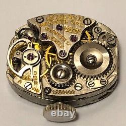 Vintage LeCoultre 14k White Gold Women's Mechanical Watch