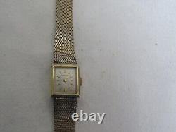 Vintage LeCoultre 17 Jewels cal. K840 10K Gold Filled Ladies Watch Bracelet