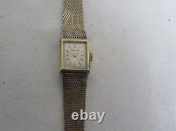 Vintage LeCoultre 17 Jewels cal. K840 10K Gold Filled Ladies Watch Bracelet