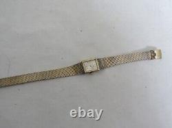 Vintage LeCoultre 17 Jewels cal. K840 10K Gold Filled Ladies Watch Bracelet