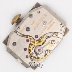 Vintage LeCoultre 24.4 x 17.4 x 4.7 mm 17-Jewel Wristwatch Movement