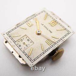 Vintage LeCoultre 24.4 x 17.4 x 4.7 mm 17-Jewel Wristwatch Movement