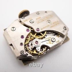 Vintage LeCoultre 24.4 x 17.4 x 4.7 mm 17-Jewel Wristwatch Movement