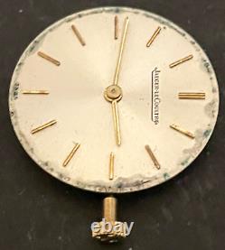 Vintage LeCoultre Cal P838 Watch Movement Running Ticks 18j 21.6mm Swiss