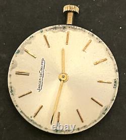 Vintage LeCoultre Cal P838 Watch Movement Running Ticks 18j 21.6mm Swiss