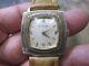 Vintage Lecoultre Fancy Gold Filled Case Running Watch