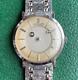 Vintage Lecoultre Galaxy 14k Solid White Gold Diamond Mystery Dial Wristwatch