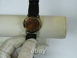 Vintage Lecoultre 10k Gold Filled Manual Wind Men's Wrist Watch