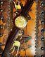 Vintage Mens Lecoultre Memovox 17j Swiss Alarm Wristwatch 10k Gf Cal. K814